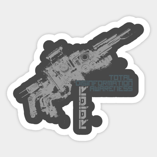 R010R-TDA-Photogun Sticker by soillodge